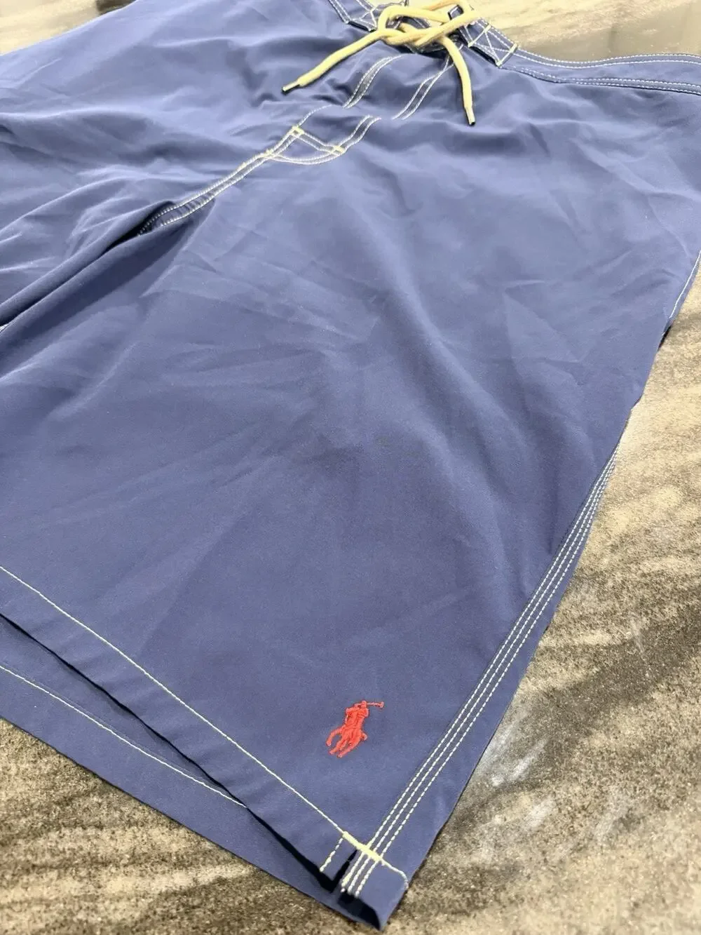 Polo Ralph Lauren lined Swim Trunks Board Shorts LT Large Tall Pony Lined Surf
